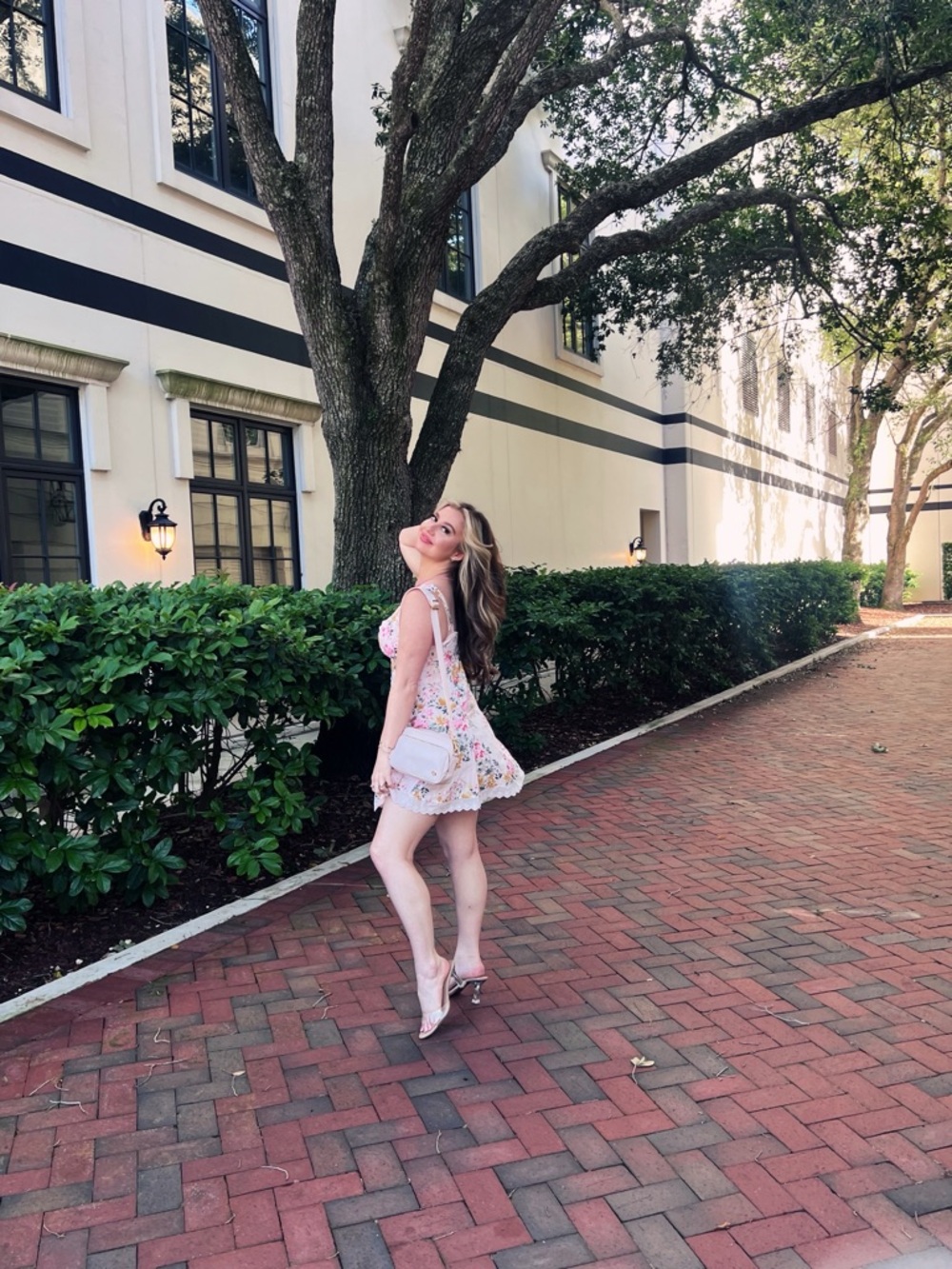 wild fable Pink Floral Mini Dress - Picture 2 of 3